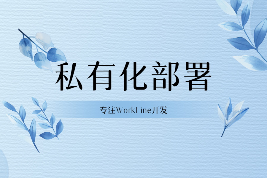 私有化部署-Windows系统部署-习听风雨丨专注WorkFine开发