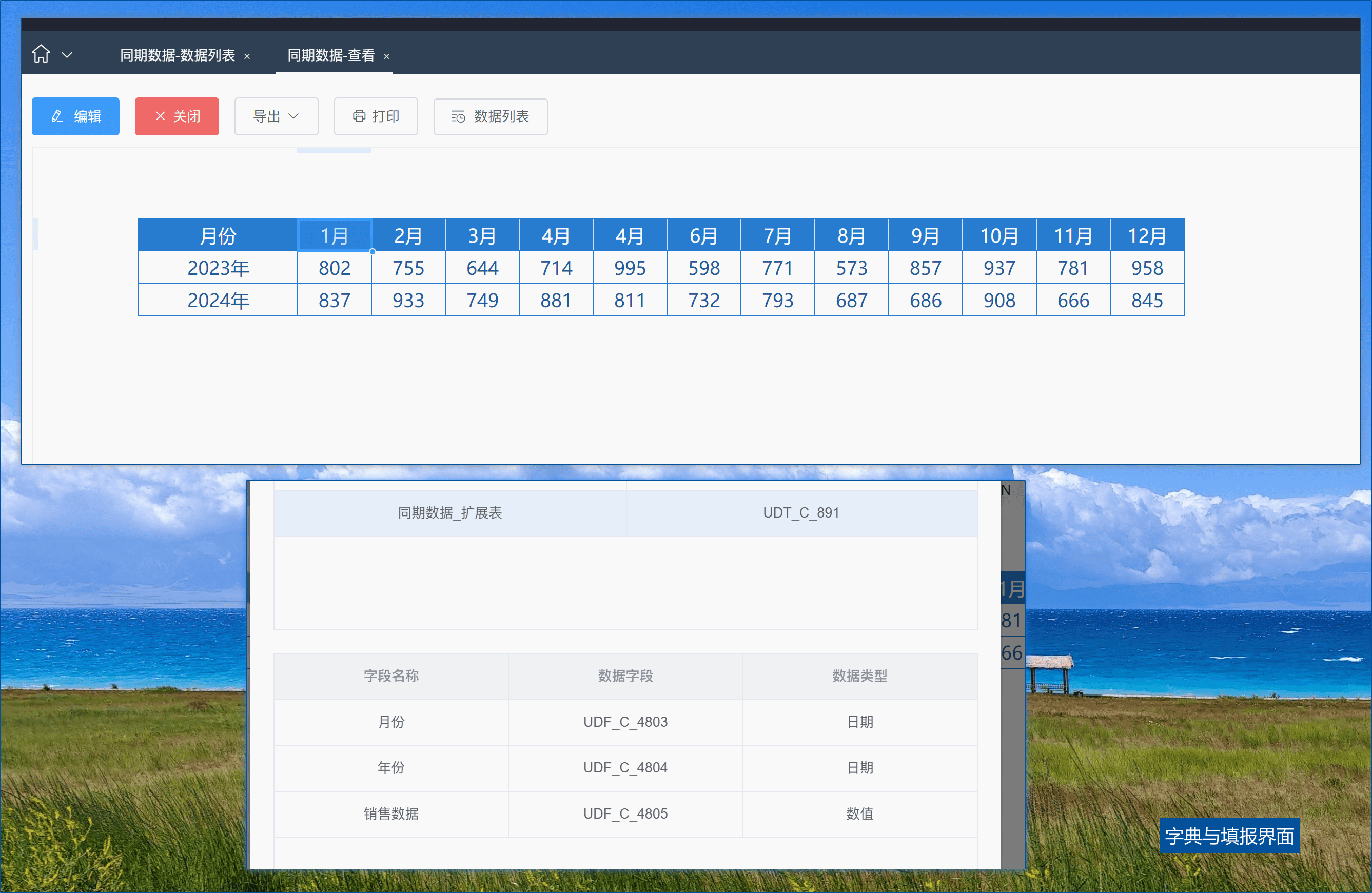 WorkFine二维表(交叉表)的应用实例-本牛千智丨专注WorkFine开发