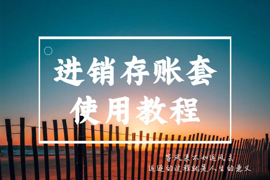 📺进销存项目账套使用教程-习听风雨丨专注WorkFine开发