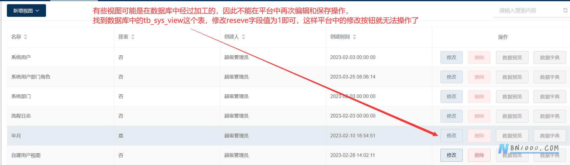 视图控制：禁止在设计端修改-综合交流区服务中心-低代码平台-习听风雨丨专注WorkFine开发