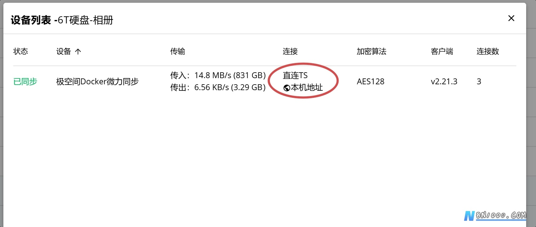 图片[1]-终于实现了全速同步：归功于【节点小宝】-NAS存储服务中心-电脑网络-本牛千智丨专注WorkFine开发
