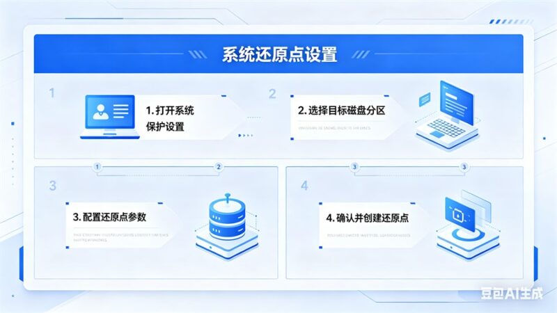 Windows 系统还原点：给本机做个“快照”-本牛千智丨专注WorkFine开发