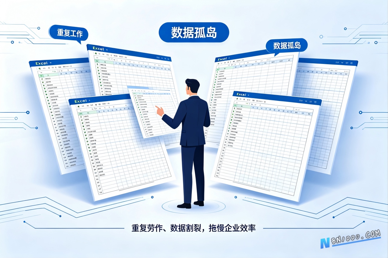 图片[2]-企业数字化转型，为何要从告别低效Excel统计开始？-本牛千智丨专注WorkFine开发